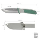 8 Inch Full Tang Fixed Blade Knife Tactical Hunting Knives With Sheath Edc Knive