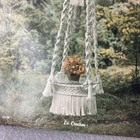 Vtg Rare Macrame Elegance Pattern Plant   Towel Holders 1976 Book  gs1m