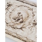 York Wallcoverings Cherub Floral Wallpaper Border Sepia 2 Spools Cl9519b R-01