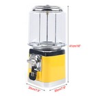 Bulk Gumball Vending Machine Nut Candy Vending Machine Treat Dispenser Yellow