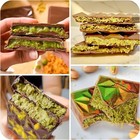 Chocolate Bar Mold Deep W non-stick For Baking Chocolate Bar Diamond Shaped