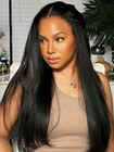 Unice Mongolian Yaki Straight 3 Bundles Human Hair Extensions Virgin Hair Weaves
