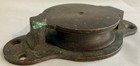 Quality Antique Cast Bronze Wall Mounted Block   Tackle Pulley- Maker N   P