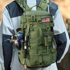 Fishing Backpack Tackle Bag 600d Rod   Gear Compact Holder Bag With Usa Flag