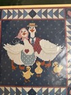Sunset Stitchery Needlework Kit What   s Good For The Goose  2724 Embroidery Vtg 