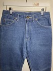 Lee Storm Rider Vintage 29x30 Blue Denim Jeans Union Made Usa Flare Bootcut