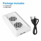 High-speed Dual Cooling Fan Stand For Xbox Series S Low-noise Cooler Accessories