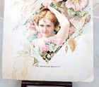 Antique Victorian American Beauty 19th Century Victorian Photo 1894 By Donaldson