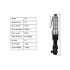 Heavy Duty Pneumatic Ratchet Spanner Right-angle Wind-activated Quick Air Wrench