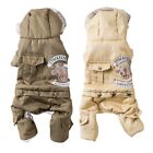 4 Leg Pet Dog Cat Puppy Coat Jacket Sports Hoodies Warm Sweater Jacket Clothings