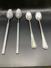 Four Vintage And Antique Ice Tea Spoons