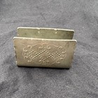 Vintage Matchbox Holder Pewter Wendell August Forge Hand Wrought Match Box