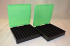  2  45 Acp   40 Cal   10 Mm 100 Round Plastic Ammo Boxes  zombie   Black 