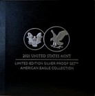 2021 Us Mint Limited Edition Silver Proof Set Box Coa  American Eagle Type 1 2