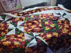 Christmas Finished Quilt Ginger Bread And Has Free Shipping