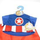 A bear ican Hero T Shirt W  Cape Teddy Mountain 16  Clothing Fits Build A Bear