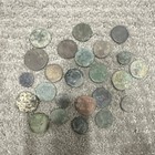 Mixed Lot Ancient Copper   Bronze Coins - Uncleaned  Byzantine roman 247-385ad