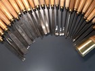 Mouth Watering Set Of 24 J b  Addis Prized Medal Carving Tools   Brass Mallet 