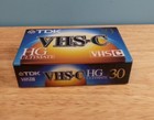 Tdk Vhs-c Hg Ultimate 30 Camcorder Cassette Blank Media Recording Cassette Tape 