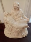 Pieta Sculpture Statue Mary Holding Jesus Figure Spiritual Christian