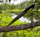 Battlbolt Fixed Blade Full Tang Machete Hunting Survival Knife By Doug Marcaida