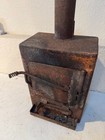 Small Rustic Wood Burning Stove Cast Iron Style Decor 21   