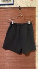 Essentials Fear Of God Soccer Fleece Shorts Jet Black Kids Size 12