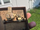 Vintage Usps Brass Post Office Mailbox  Door - Glass Window 5  X 3 5 8   2 Keys