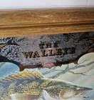 Old Milwaukee Beer Mirror Wildlife Series The Walleye No  4