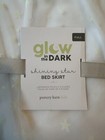 Pottery Barn Shining Star Glow In The Dark Tulle Full Bed Skirt New Sold Out