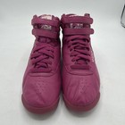 Reebok Freestyle Hi High-top Sneaker Womens 7 5 Pink 80s 90s Vintage