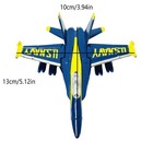 United States Navy Blue Angels F a-18 Hornet Fighter Jet Die Cast Model Gift