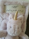 Warm Hugs Baby Girl Pink Blanket   Plush Unicorn Animal Set Brand New With Tags