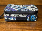 Vera Bradley  deep Night Paisley  Iconic Travel Pill Case Organizer 7-day extra