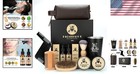 Travel-ready Beard Care Set With Shaving Soap - Ideal For Gillette Enthusiasts