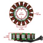 Stator   Gasket For Kawasaki Ninja Zx-6r Zx 6r Zx600r Zx 600r 2009-2012 Magneto