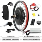 1000w 20  48v Electric Bicycle Conversion Kit Rear Wheel Hub Motor W led Display