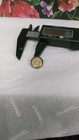 Authentic Chanel Button 16 Mm Gold Plated Stamped