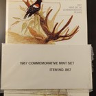 United States Postal Service 1987 Commemorative Mint Stamp Set Mnh In Album
