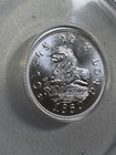 1860 Dan Carr Mormon  5 Deseret Assay Office Silver Graded Ms 69 By Anacs