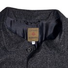 Luciano Barbera Tweed Wool Dark Gray Italy 54 Shacket Shirt Jacket