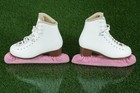 Jackson Ultima Excel Girls Figure Ice Skates Mark Ii 8-2 3 Size 3c  White   Wow 