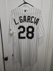 2013 Chicago White Sox Garcia Game Worn Used Jersey Mlb Authentic Hologram