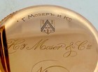 Antique Hy Moser   Ce 14k Gold - Made For Tzar Russia - Heavy Pocket Watch  Runs
