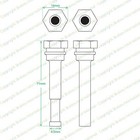 Front Brake Caliper Slider Pins Guide Kit Fits  Mazda 3 Bm Bn Mk3 13-19 Bcf0020a
