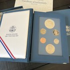 1987 Us Mint Prestige Proof Set Constitution 90  Silver Dollar 6 Coin Set W coa