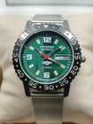 Citizen Automatic Vintage Men   s Watch Day   Date Display Stainless Steel