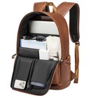 Weiatas Leather Laptop Backpack For Men Women Work Lightweight School Backpack