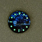 Van Gogh Starry Night Dial With Date Window  28 5mm