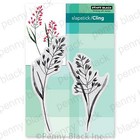New Penny Black Rubber Stamp Sweet Sprouts Set Flower Stems Cling 